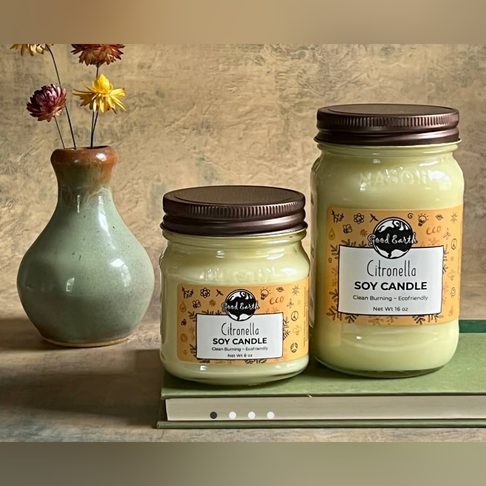 Citronella Soy Candle 8oz